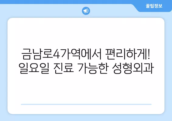 금남로4가역 성형외과 추천| 일요일 진료 가능한 실력파 5곳 비교 가이드 | 얼굴, 지방이식, 흉터, 코, 눈 전문