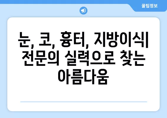 서울 용산구 용산동1가 성형외과 추천 베스트 2곳| 눈, 코, 흉터, 지방이식 전문의 비교 | 일요일 진료 가능