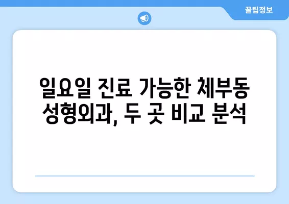 서울 종로구 체부동 성형외과 추천| 흉터, 눈, 코, 지방이식 전문의 2곳 | 일요일 진료 가능 | 비교 분석