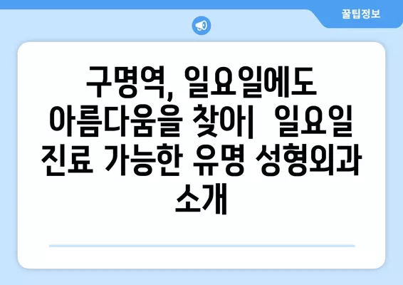 구명역 성형외과 추천| 일요일 진료 가능한 유명한 3곳 & 시술별 가이드 | 지방이식, 코, 눈, 얼굴, 흉터